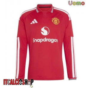 Manchester United Prima Maglia 2026-27 Manica Lunga Manchester United Prima Maglia 2026-27 Manica Lunga